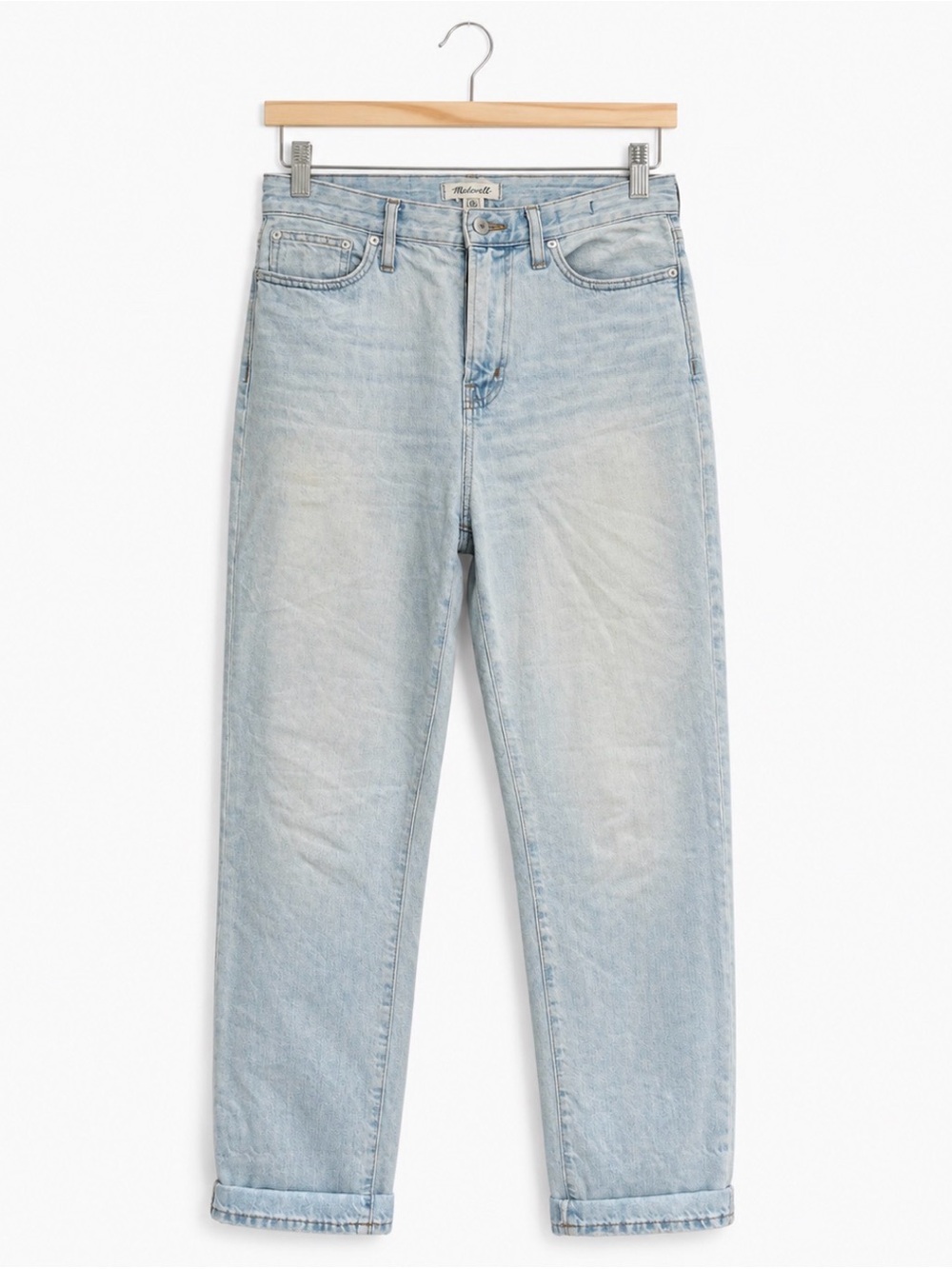 Madewell Light Blue Straight Leg Jeans. size 26
